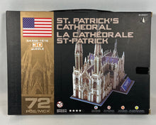 Charger l'image dans la galerie, St. Patrick’s Cathedral – Casse-tête 3D architectural (72 pièces)