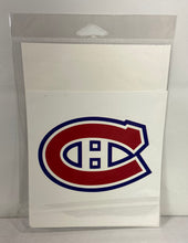 Charger l'image dans la galerie, Canadiens de Montréal – Ensemble de 2 autocollants muraux 5.5” (LNH officielle)