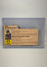 Charger l'image dans la galerie, G.I. Joe – Carte de dossier SCRAP-IRON Cobra (vintage, bilingue)⠀⠀
⠀⠀
⠀⠀