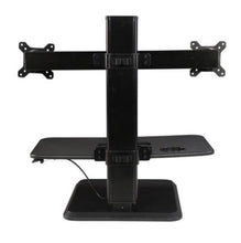 Charger l'image dans la galerie, Rosewill RMS-17004 Poste de travail réglable en hauteur assis-debout à deux moniteurs