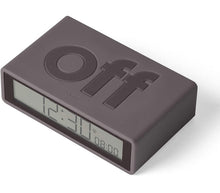 Charger l'image dans la galerie, Lexon Réveil Flip LCD Gris foncé