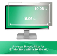 Charger l'image dans la galerie, 3M AG190W1B Filtre anti-reflet pour écran d'ordinateur 19" Grand écran 16:10