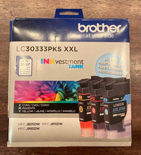 Charger l'image dans la galerie, Brother LC30333PKS Pack combiné de cartouches d'encre couleur Inkvestment à très haut rendement