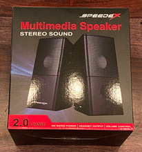 Charger l'image dans la galerie, Speedex ES501 Multimédia, 6W Stéréo, Alimenté par USB, Haut-Parleur PC - Noir