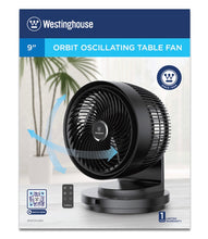 Charger l'image dans la galerie, Ventilateur de table oscillant orbital Westinghouse de 9 po