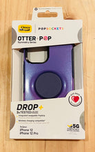 Charger l'image dans la galerie, Otterbox Coque Otter Plus Pop Symmetry pour iPhone 12, 12 Pro - PopUp Violet/Violet