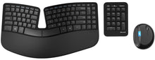 Charger l'image dans la galerie, Microsoft – Ensemble clavier et souris Sculpt ergonomique, anglais