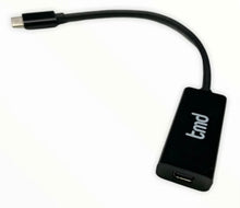 Charger l'image dans la galerie, Adaptateur tmd USB-C vers Mini DisplayPort - 4K à 60 Hz - Noir