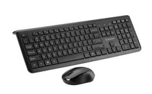 Charger l'image dans la galerie, Ensemble clavier et souris multimédia sans fil 2,4 GHz blackweb (noir)