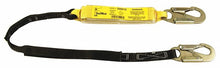 Charger l'image dans la galerie, Longe avec absorbeur d'énergie SafeLight de 3M avec crochet pour barres d'armature 6 pi