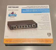 Charger l'image dans la galerie, Netgear – Commutateur Ethernet SOHO GS308P, 8 ports