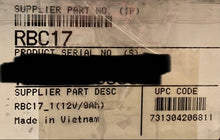 Charger l'image dans la galerie, Cartouche de batterie de rechange APC, RBC17