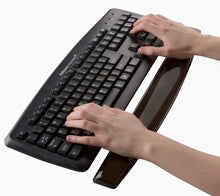 Charger l'image dans la galerie, Fellowes repose-poignets clavier Gel Crystal, noir