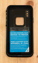 Charger l'image dans la galerie, Coque LifeProof Fre pour iPhone XS, X - Noir Asphalte/Gris Foncé