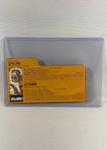 Charger l'image dans la galerie, G.I. Joe – Carte de dossier LIFELINE Tiger Force (vintage, bilingue)⠀⠀
⠀⠀
⠀⠀
