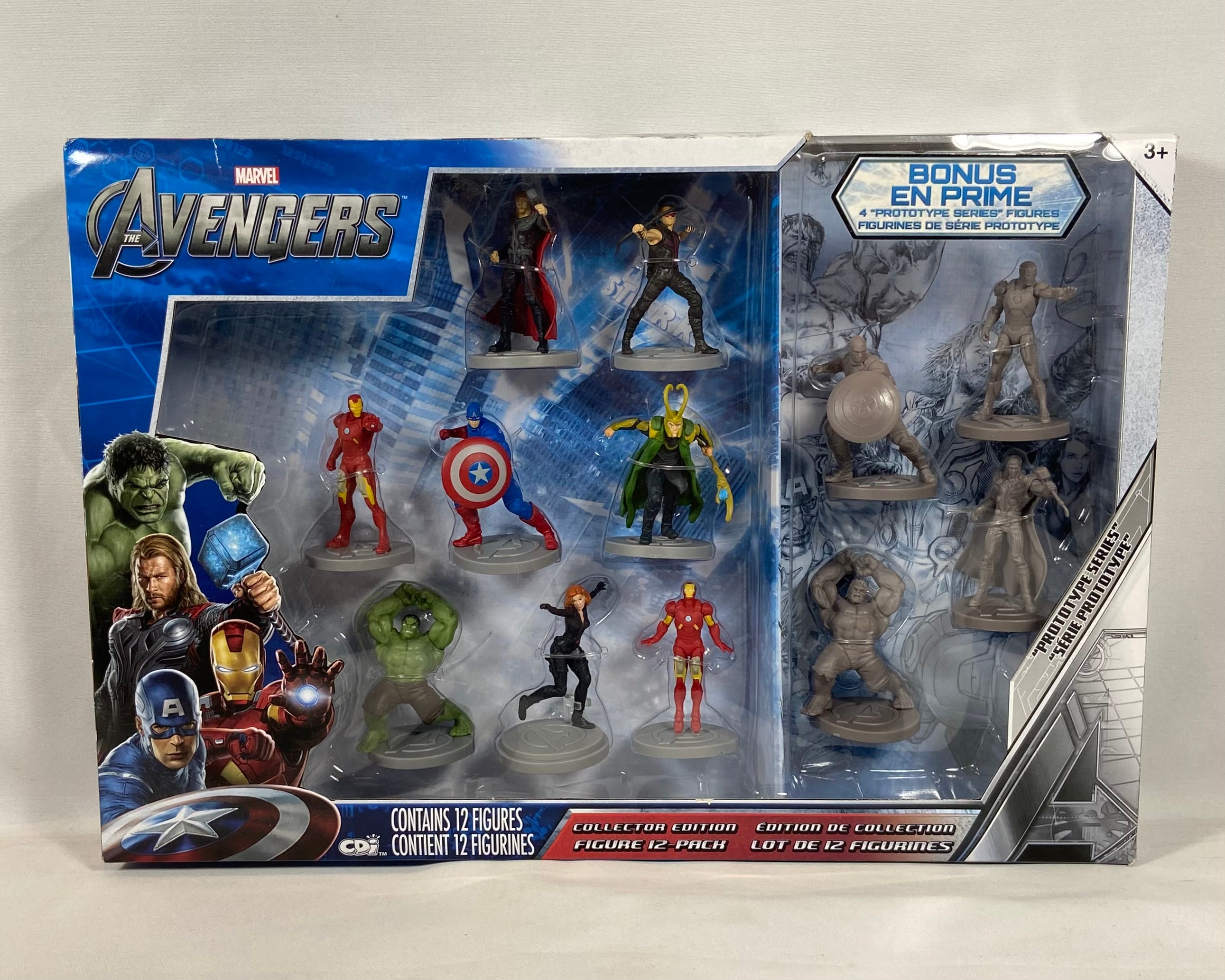 Marvel – The Avengers – Ensemble 12 Figurines – Collector Edition – ML ...