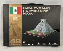 Charger l'image dans la galerie, Pyramide Maya – Casse-tête 3D architectural (48 pièces)

