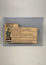Charger l'image dans la galerie, GI Joe – File Card Airborne (Soldat d’attaque en hélicoptère) – Vintage

