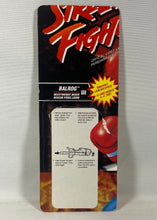 Charger l'image dans la galerie, Street Fighter – Carton arrière Balrog (vintage – bilingue)
