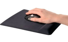 Charger l'image dans la galerie, Fellowes Professional Series Poignet Tapis de souris, tissu noir (9181201)
