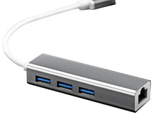 Charger l'image dans la galerie, Phoenix USB-C vers Ethernet, adaptateur multiport USB3.0 x 3, boîtier en alliage d'aluminium
