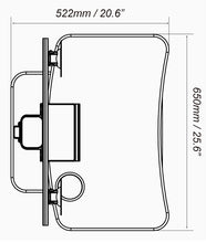 Charger l'image dans la galerie, Rosewill RMS-17004  Poste de travail réglable en hauteur assis-debout à deux moniteurs
