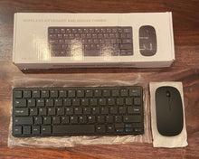 Charger l'image dans la galerie, Ensemble clavier et souris sans fil silencieux ultra-plats Speedex 2,4 GHz
