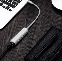 Charger l'image dans la galerie, Adaptateur Speedex USB C vers Ethernet avec type C, 3 ports USB 2.0 HUB, adaptateur LAN pour carte réseau RJ-45
