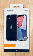 Charger l'image dans la galerie, Étui Crystal Hybrid Spigen pour iPhone 12 mini - Transparent
