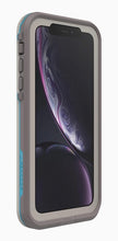 Charger l'image dans la galerie, Coque LifeProof Fre pour iPhone XR - Body Surf Grey/Ocean Blue
