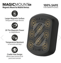 Charger l'image dans la galerie, SCOSCHE MTHD2 MagicMount XL Support magnétique universel pour téléphone/GPS/tablette à ventouse pour la voiture, la maison ou le bureau
