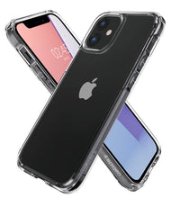 Charger l'image dans la galerie, Étui Crystal Hybrid Spigen pour iPhone 12 mini - Transparent
