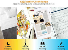 Charger l'image dans la galerie, PureOptics LED Qi VLED1700WH Lampe de bureau LED sans fil à intensité variable Blanc
