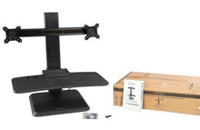 Charger l'image dans la galerie, Rosewill RMS-17004  Poste de travail réglable en hauteur assis-debout à deux moniteurs
